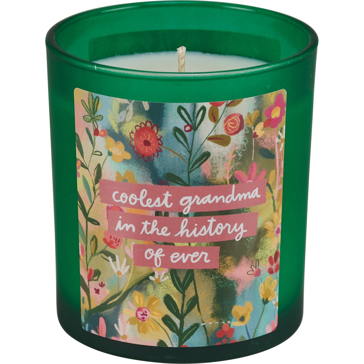 Coolest Grandma Candle - Soy Wax, Glass, Cotton