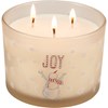 Joy Jar Candle - Soy Wax, Glass, Cotton
