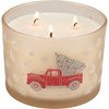 Home For The Holidays Jar Candle - Soy Wax, Glass, Cotton
