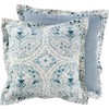 Farmhouse Floral Pillow - Cotton, Zipper