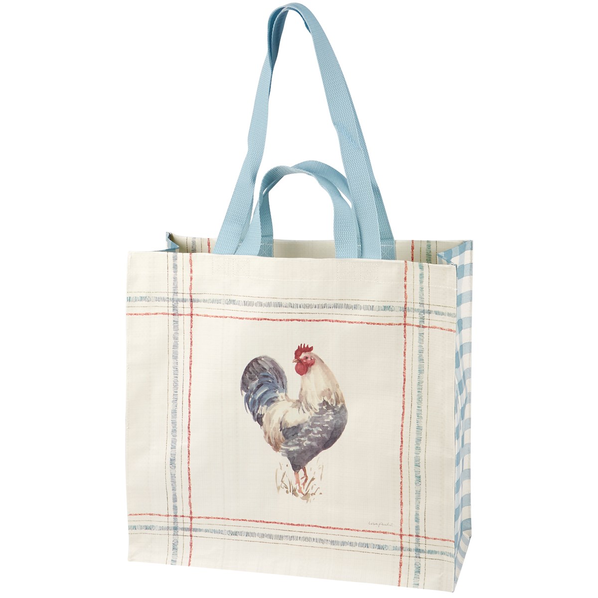 Rooster Market Tote - Post-Consumer Material, Nylon