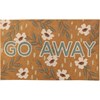 Go Away Rug - Polyester, PVC skid-resistant backing