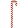 Small Red Candy Cane Set  - Wood, Mica