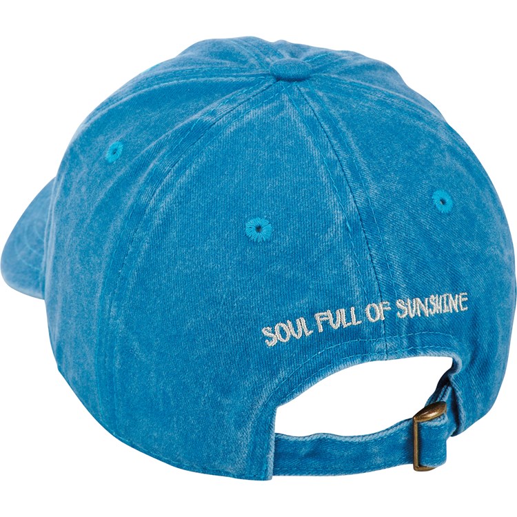 Soul Full Of Sunshine Blue Baseball Cap - Cotton, Metal