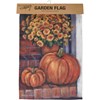 Garden Flag - Porch Steps And Flowers - 12" x 18" - Polyester