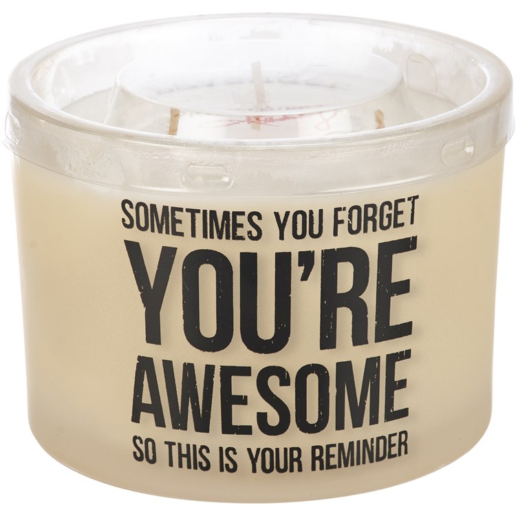 This Is Your Reminder Candle - Soy Wax, Glass, Cotton