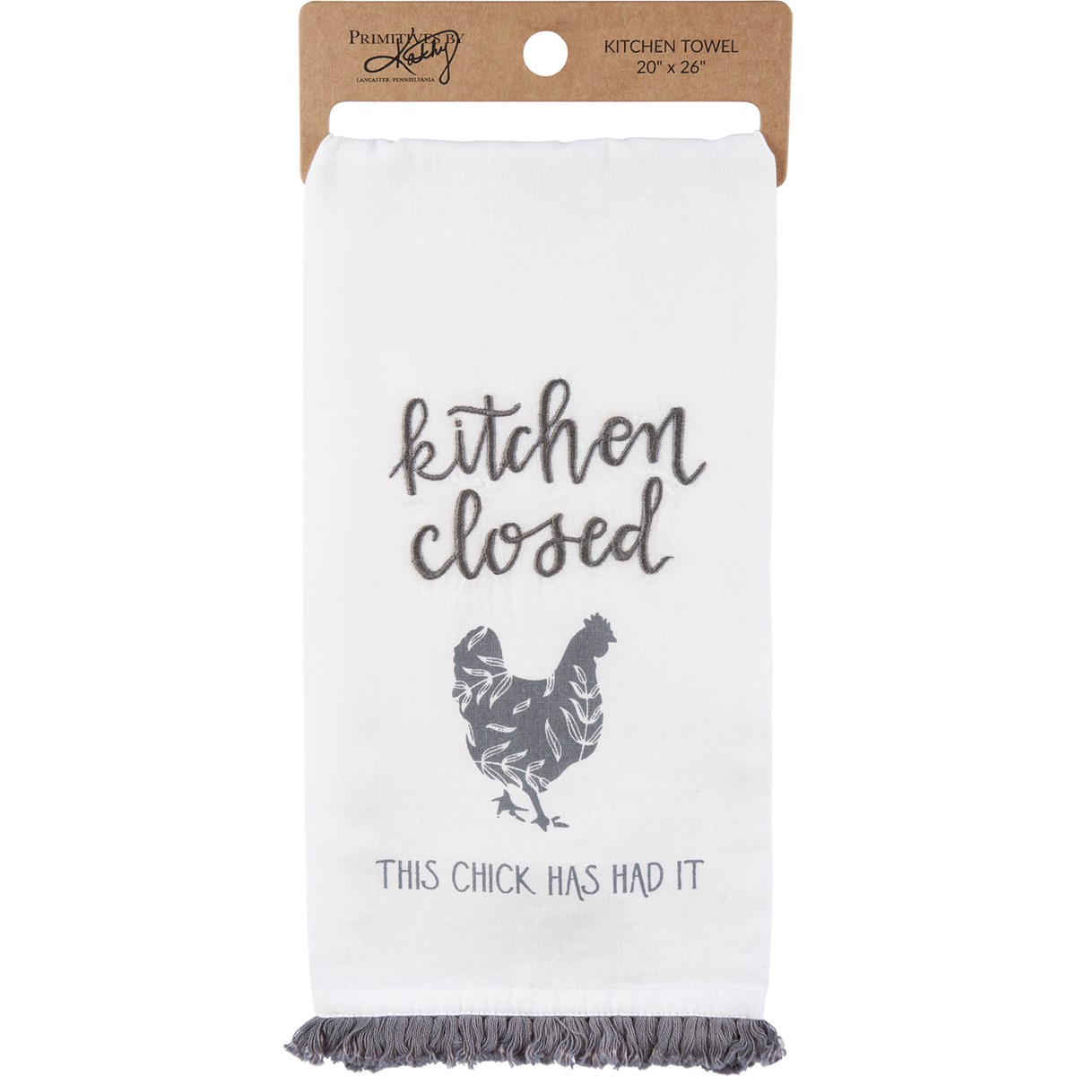 Kitchen Closed Kitchen Towel - Cotton