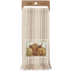 Highland Cow Kitchen Towel - Cotton