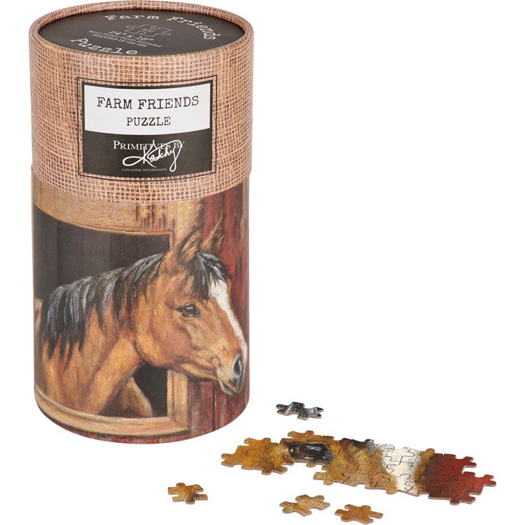 Buckskin Horse Puzzle - Paper