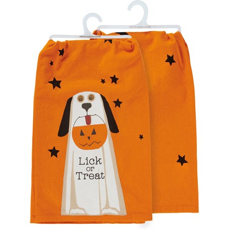 Lick Or Treat Kitchen Towel - Cotton