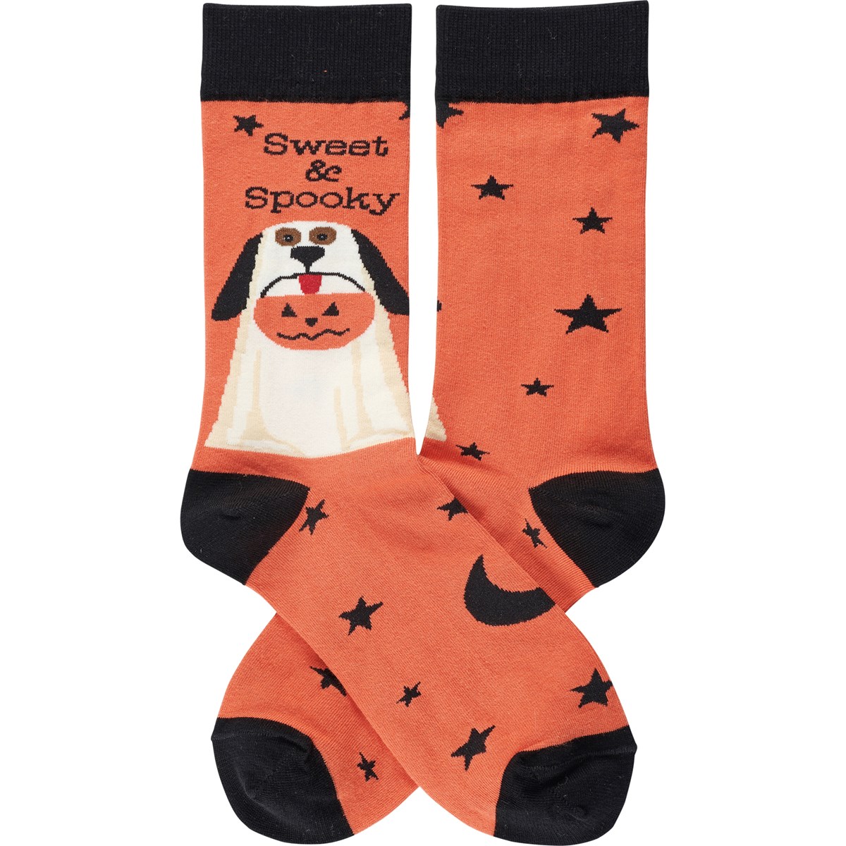 Sweet & Spooky Socks - Cotton, Nylon, Spandex