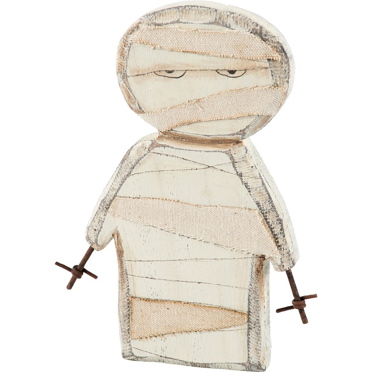 Mummy Chunky Sitter - Wood, Linen, Wire