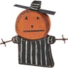 Pumpkin Jack Chunky Sitter - Wood, Metal, Wire