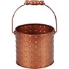 Copper Dots Bucket Set - Metal, Wood