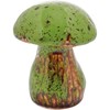 Glazed Cone Mushrooms Figurine Set - Ceramic