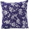 Floral Pillow - Cotton, Zipper