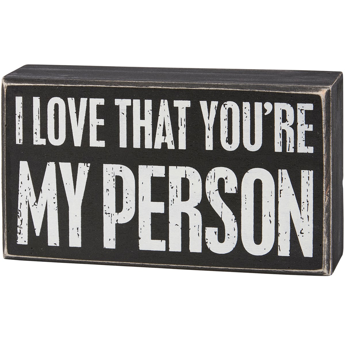 You're My Person Box Sign - Wood