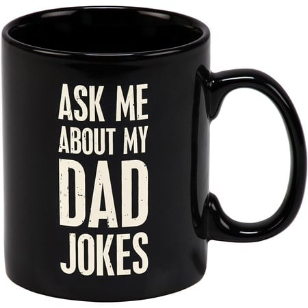 Dad Jokes Mug - Stoneware