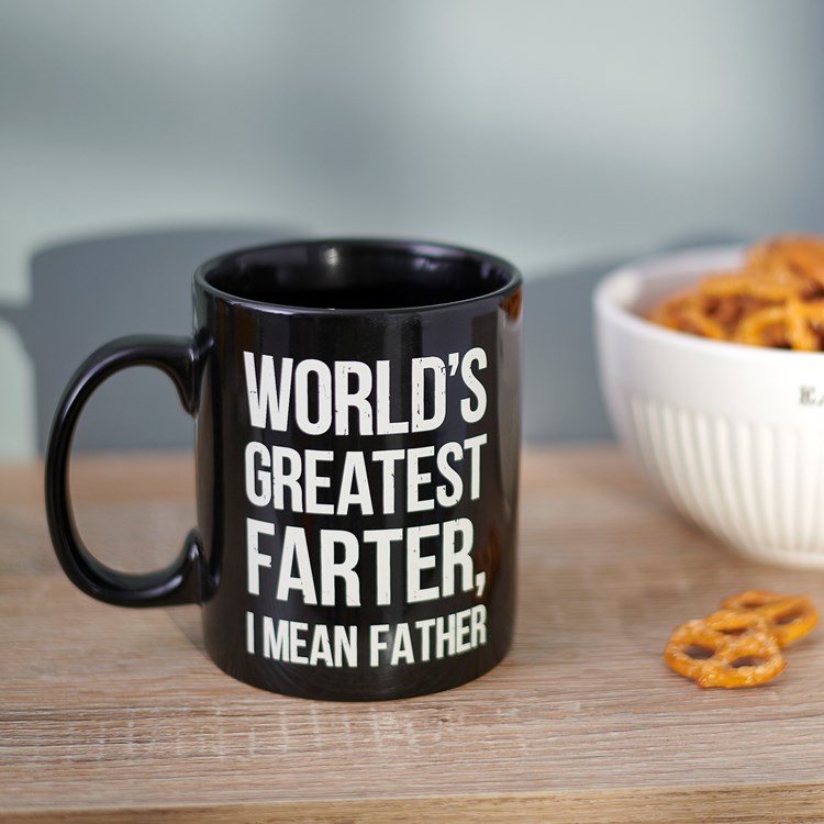 World's Greatest Father Mug - Stoneware