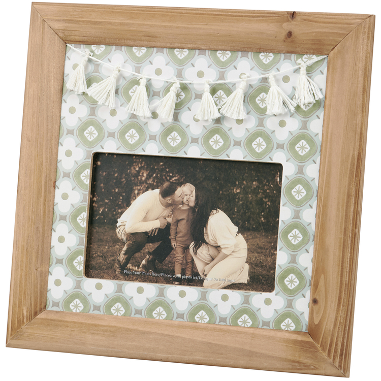 Floral Pattern Photo Frame | Primitives By Kathy