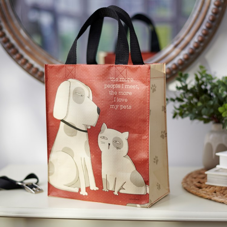People I Meet Daily Tote | Primitives By Kathy