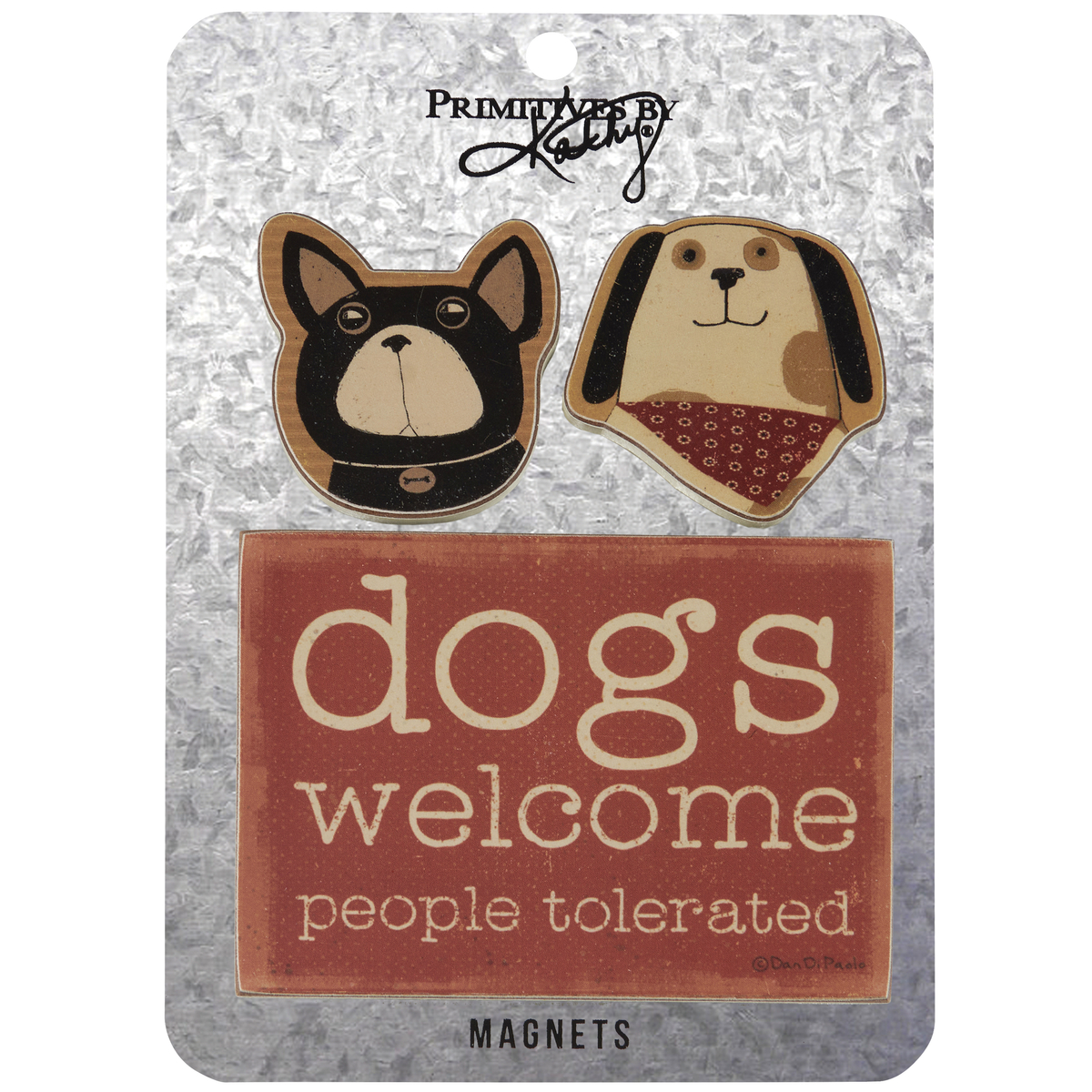 Dog Magnet Display Rack Dogs Welcome Magnet Set | Primitives By Kathy