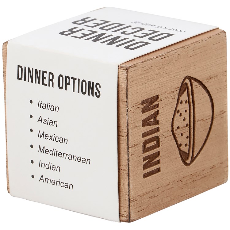 Roll for Food Meal Decision Food Dice