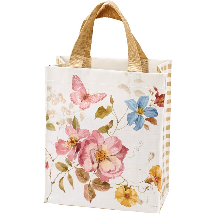 Florals Daily Tote - Post-Consumer Material, Nylon