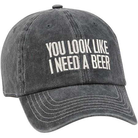 I Need A Beer Baseball Cap - Cotton, Metal