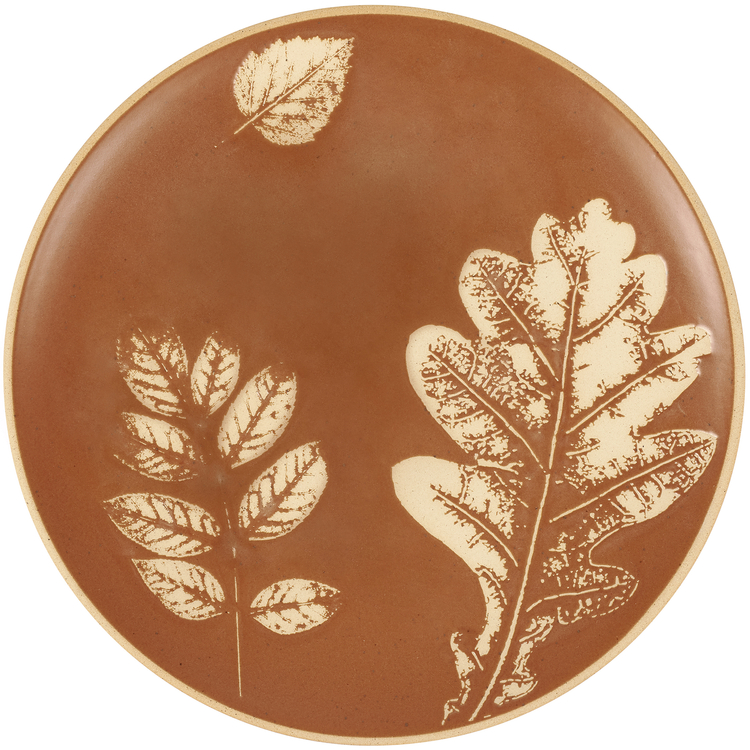 Fall Leaves Salad Plate | Primitives By Kathy