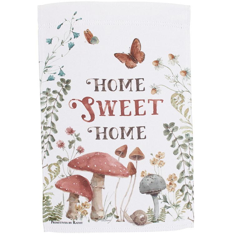 Home Sweet Home Garden Flag - Polyester