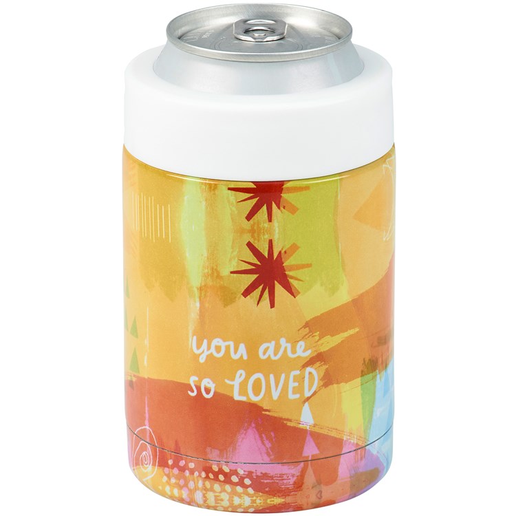 So Loved Can Cooler - Metal, Plastic