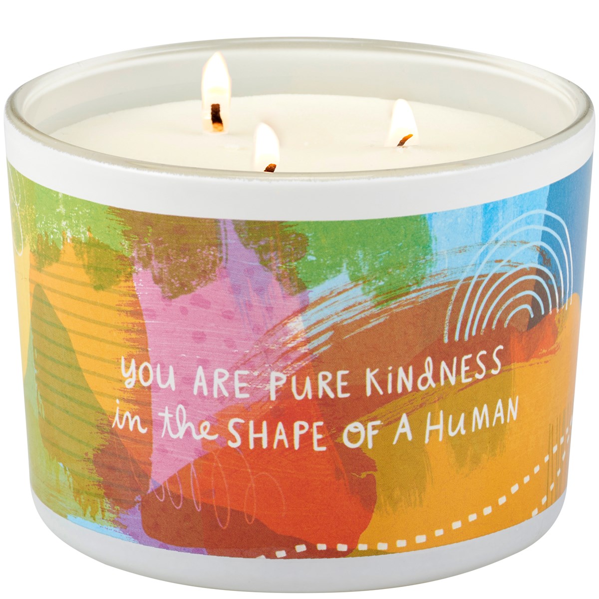 Pure Kindness Jar Candle - Soy Wax, Glass, Cotton