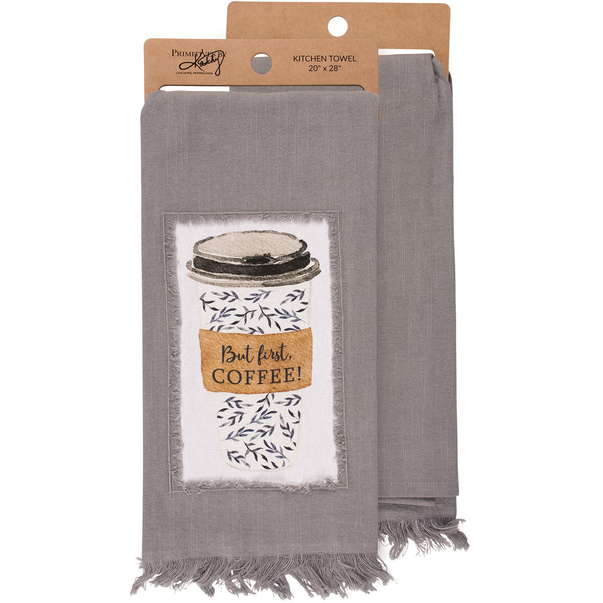 But First Coffee Kitchen Towel - Cotton