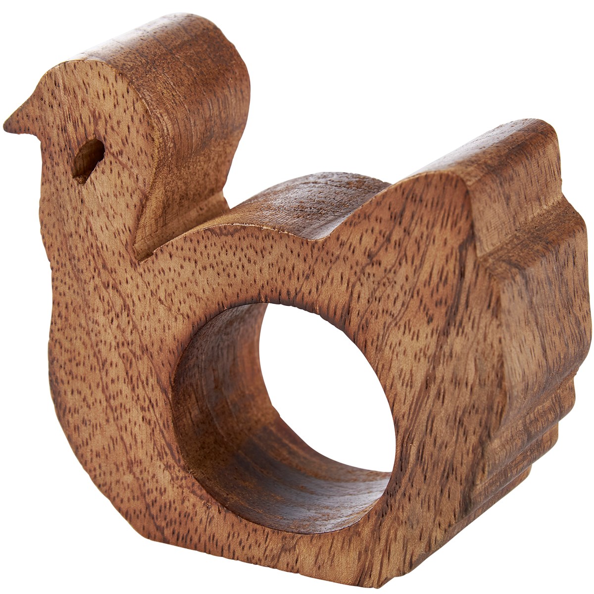 Turkey Napkin Ring - Wood