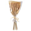 Wheat Bundle Bouquet - Natural Foliage, Paper, Plastic, Raffia