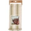 Floral Highland Kitchen Towel - Cotton