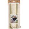Floral Crown Sheep Kitchen Towel - Cotton