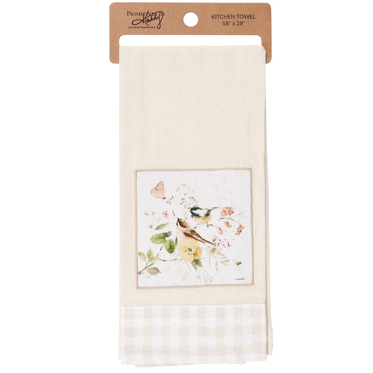 Chickadees Kitchen Towel - Cotton