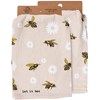 Let It Bee Kitchen Towel - Cotton, Linen