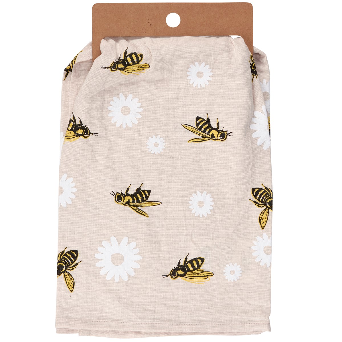 Let It Bee Kitchen Towel - Cotton, Linen