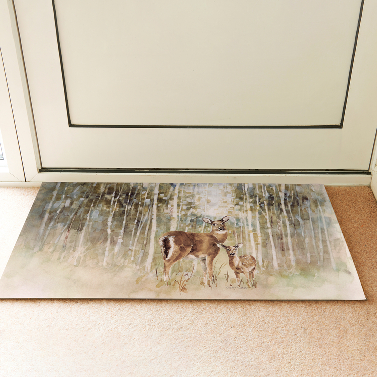 Deer And Fawn Rug | Primitives By Kathy