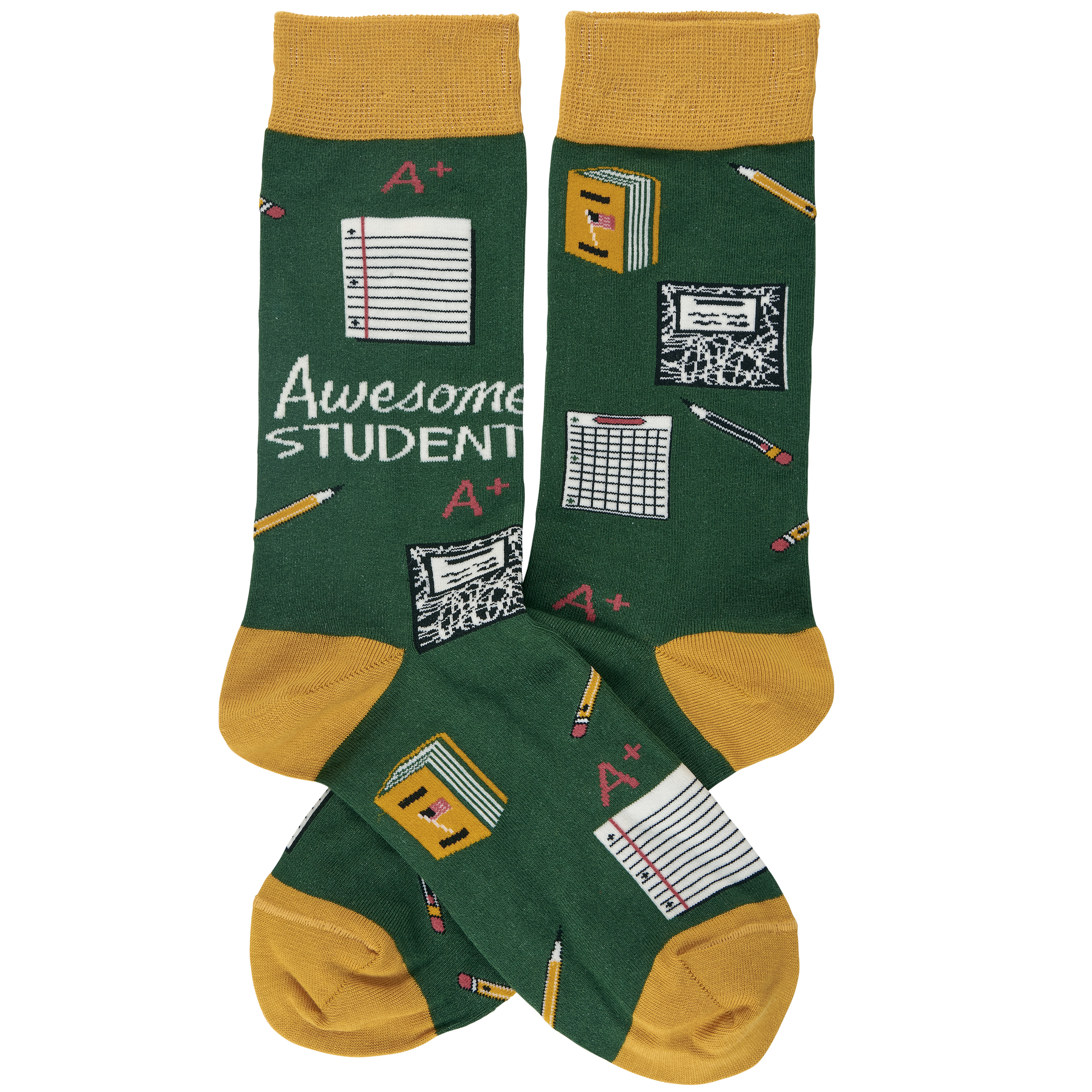 Awesome Student Socks | Primitives By Kathy