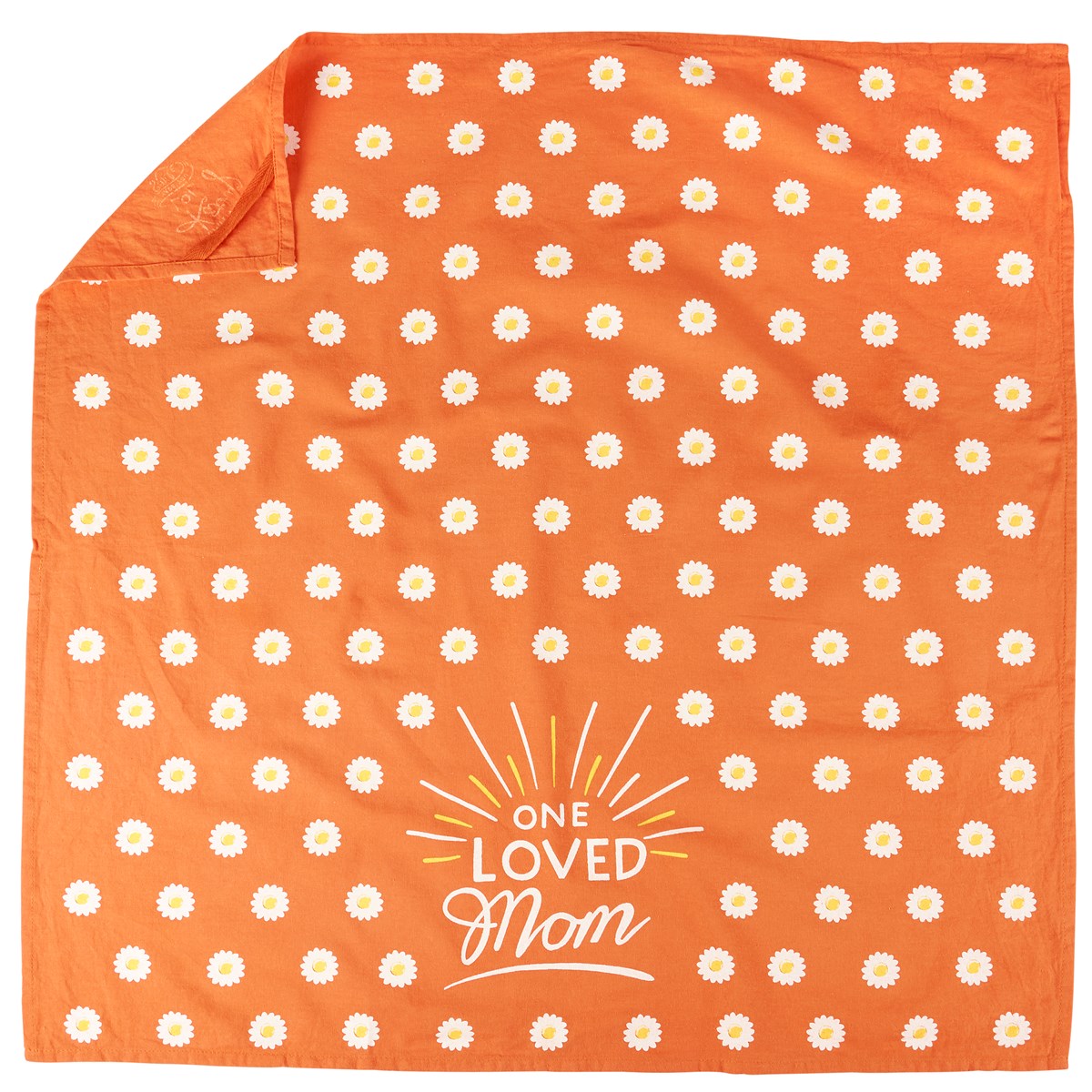 One Loved Mom Kitchen Towel - Cotton