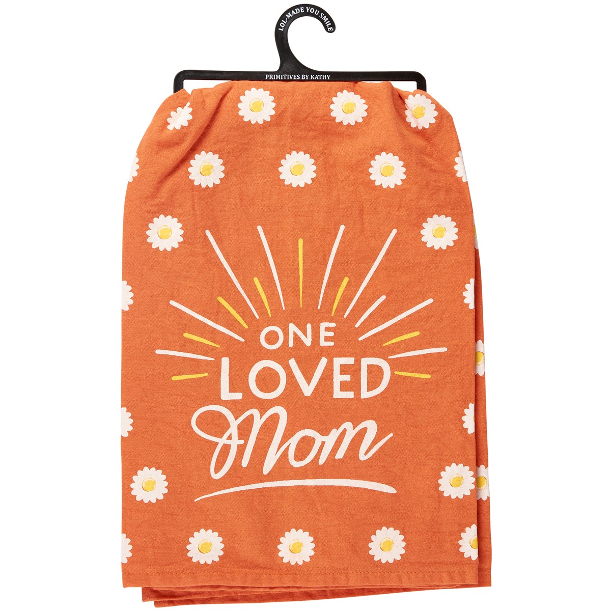 One Loved Mom Kitchen Towel - Cotton