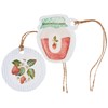 Strawberry Gift Tag Set - Paper, Twine