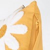 Tufted Daisy Pillow - Cotton, Zipper