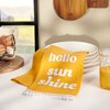 Hello Sunshine Kitchen Towel - Cotton, Linen
