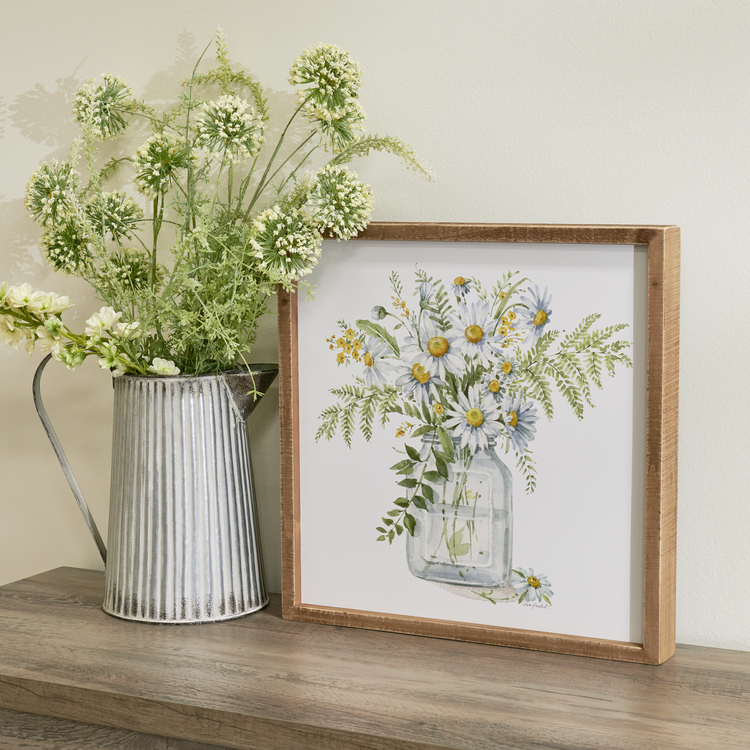 Daisy Inset Box Sign | Primitives By Kathy