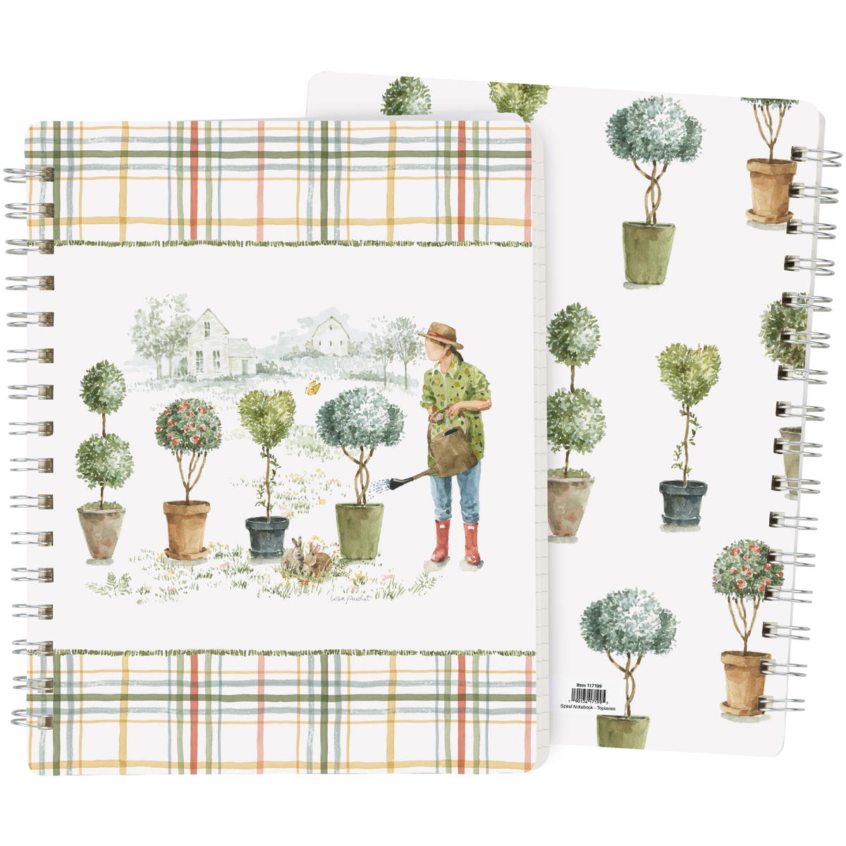 Topiary Spiral Notebook | Primitives By Kathy